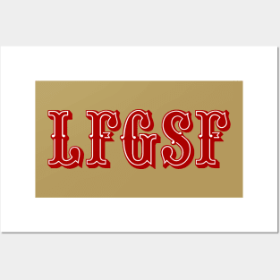 LFGSF - Gold Posters and Art